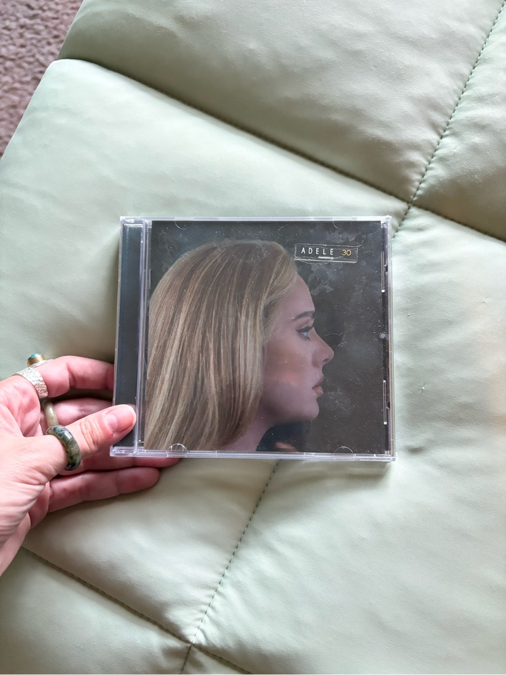 Adele "30" CD Album - Blonde Profile Cover